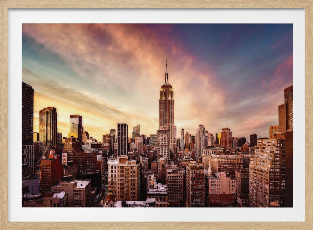 Midtown Solnedgång | Poster