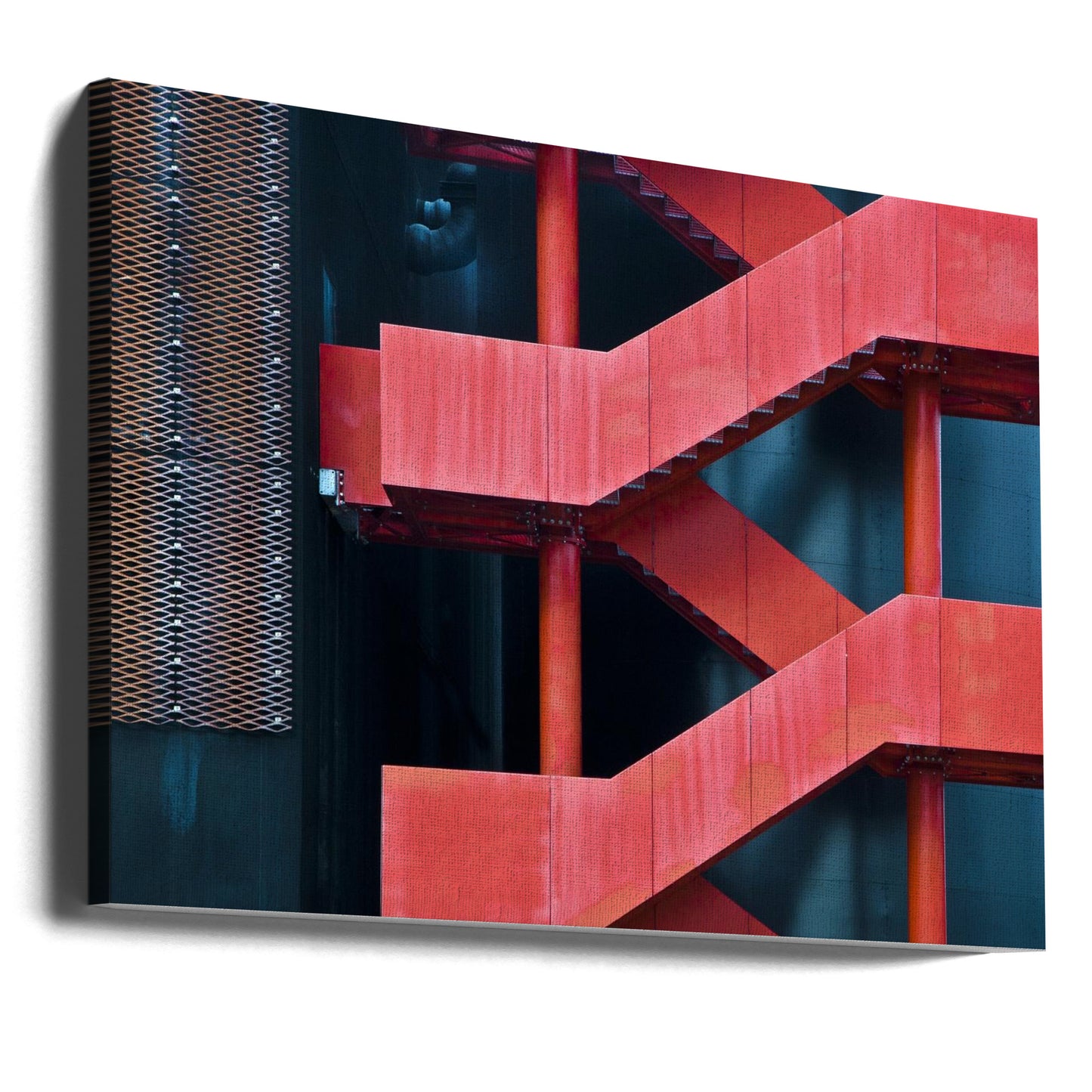 röd rutt | Canvas