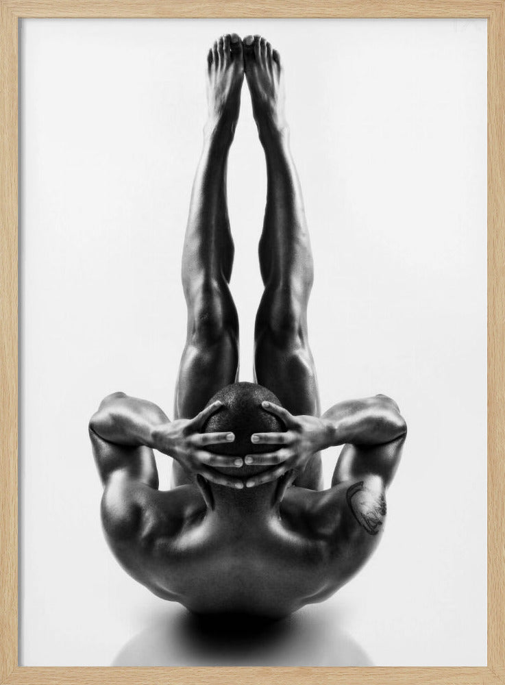 Metallisk Nude 1 | Poster