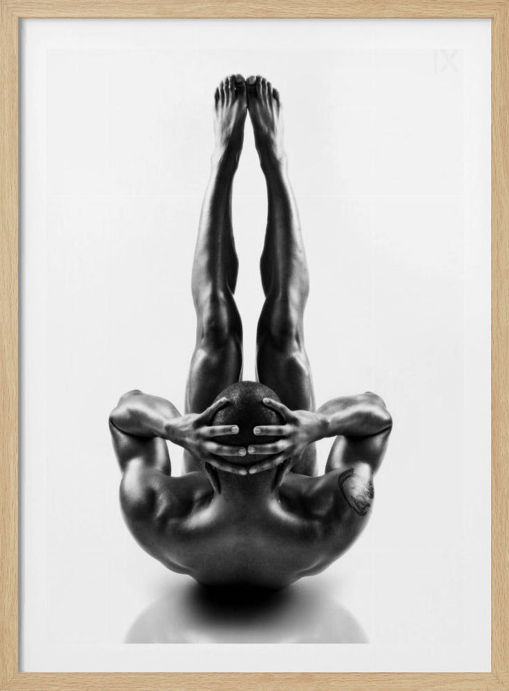 Metallisk Nude 1 | Poster