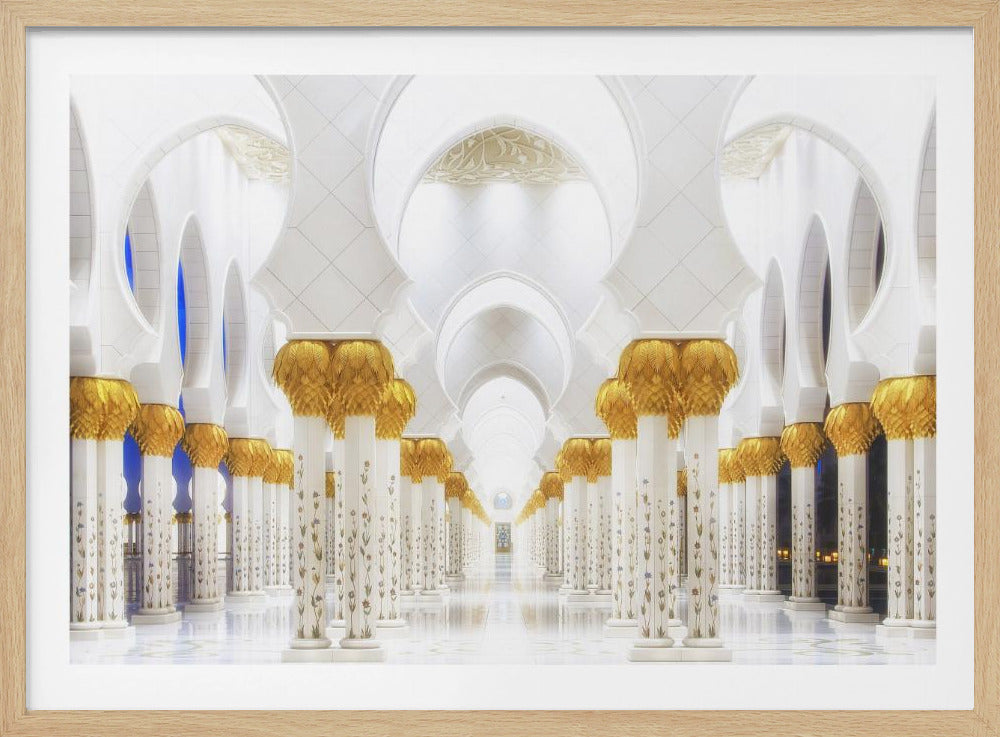 Vitt och guld | Poster