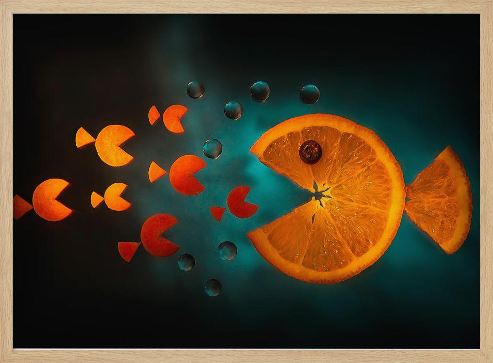 Orange fisk | Poster