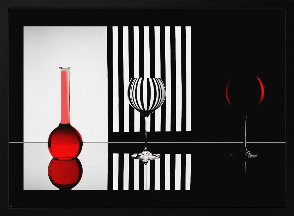 Einfach ROT | Poster - Kunstdruck