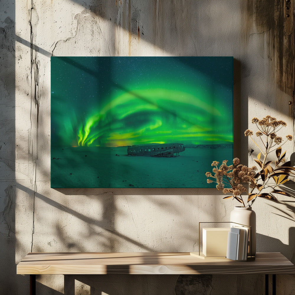 Natt på Island | Canvastavla