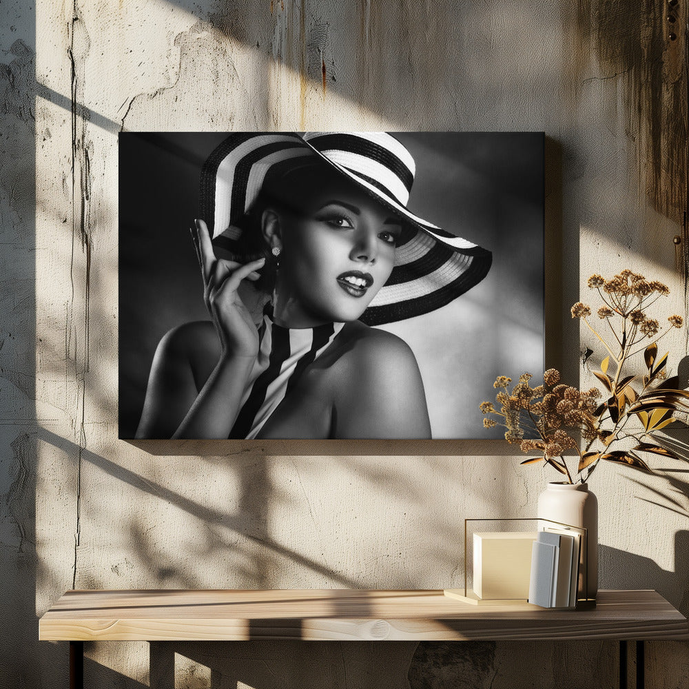 Svartvitt | Canvas