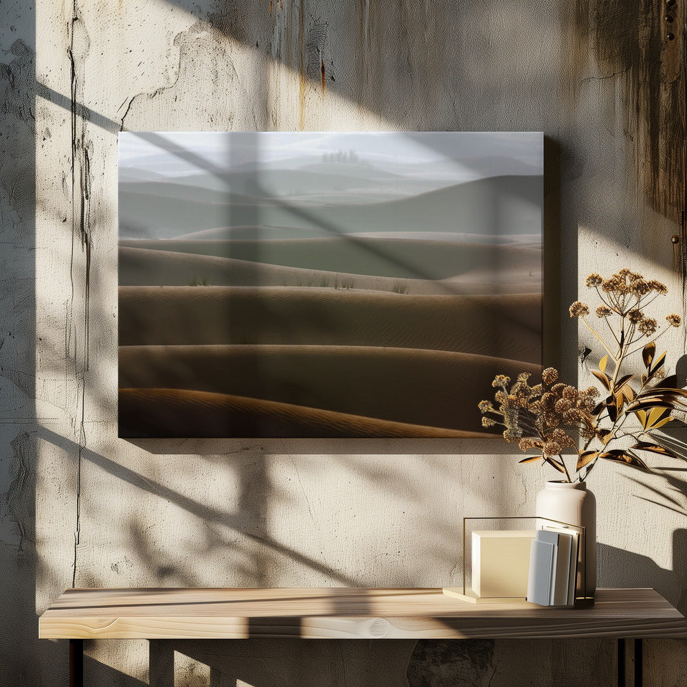 Foggy morning | Canvas