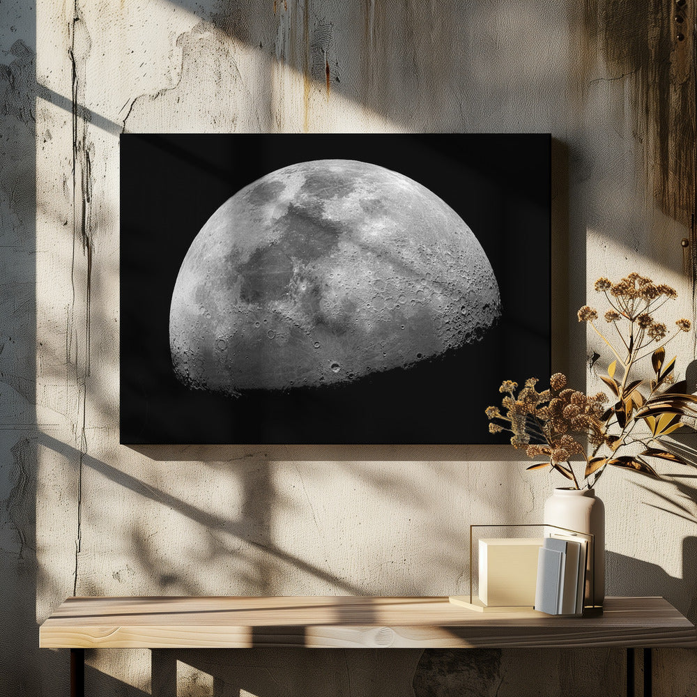 Oh Look At The Moon, She's Shining Up There | Canvas