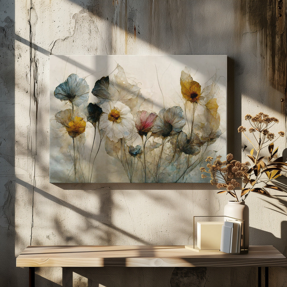 Dry Flower Bouquet | Canvas