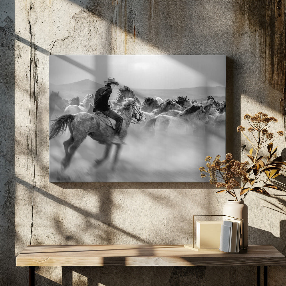 Chevaux sauvages (alias Wild Horses) | Tableaux sur Toile