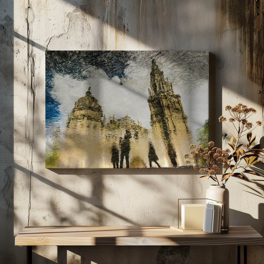 Toledo Cathedral Reflection | Canvas