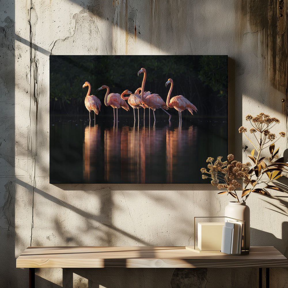Amanecer rosa | Impresiones en Lienzo