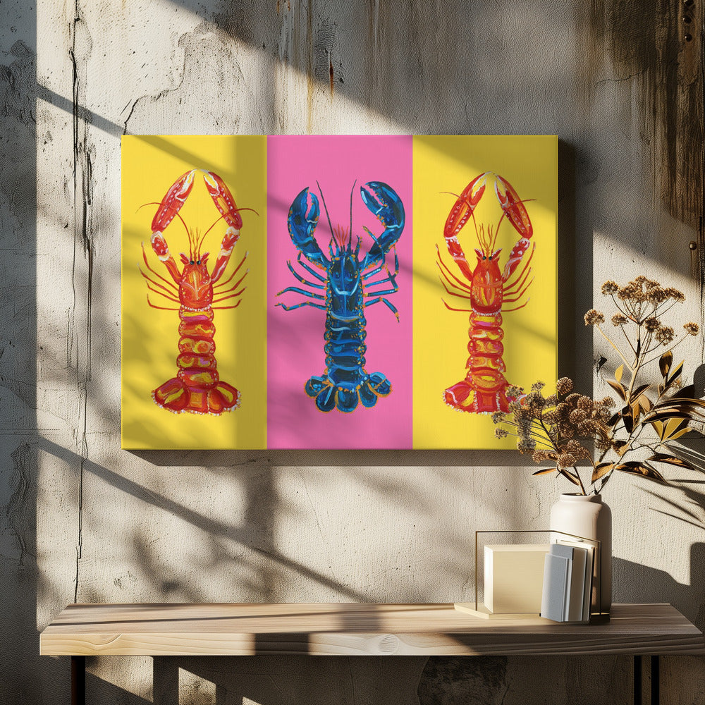 Lobster Langoustines Pop Art 2 | Duk