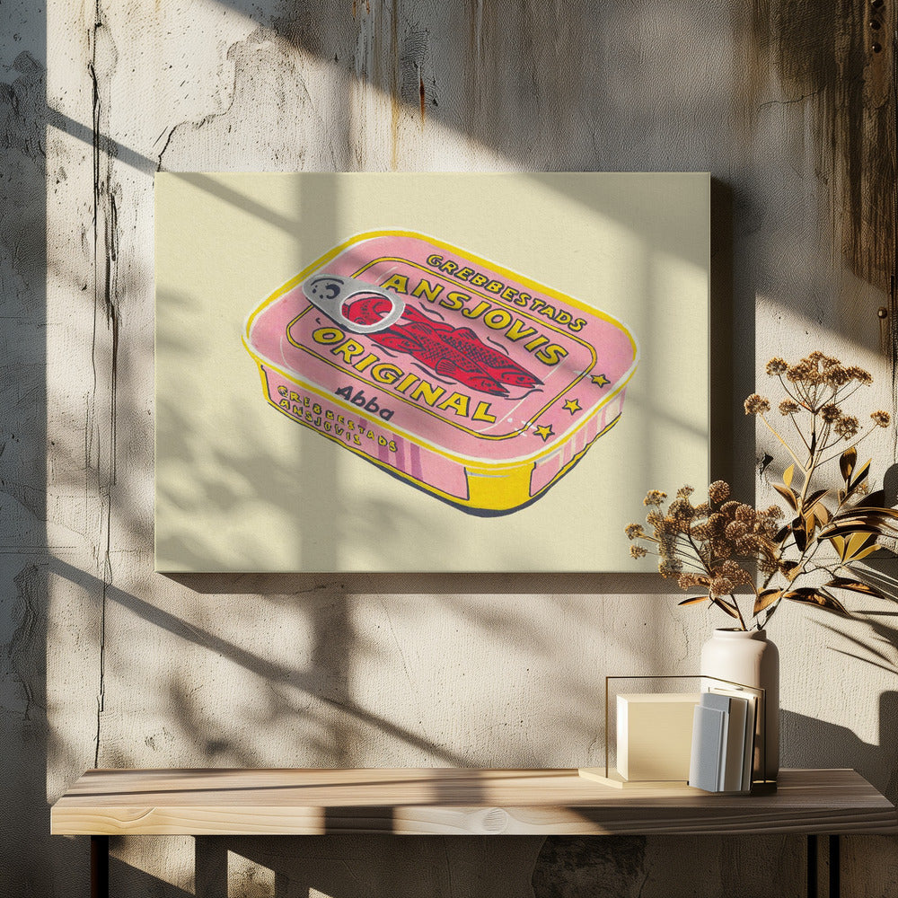 Abba Ansjovis | Canvas