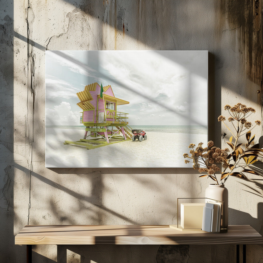 MIAMI BEACH Flair vintage de Floride | Tableaux sur Toile