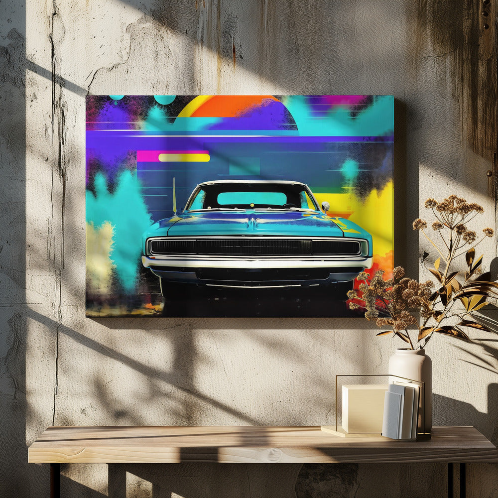 Graffitimaskinserien | Canvas