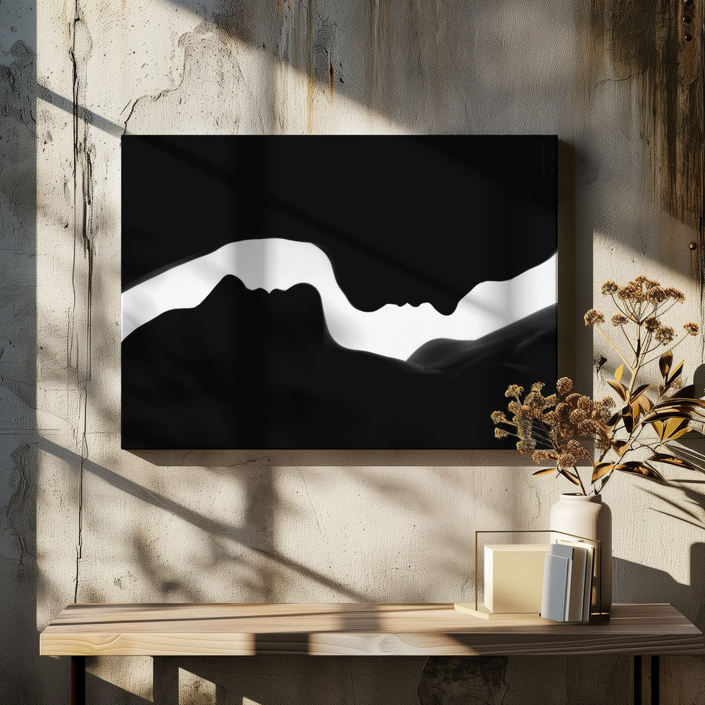 The Profiles of two Women | Canvas