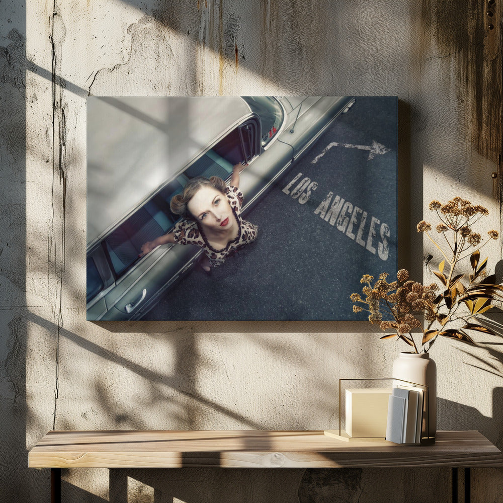Route d'Hollywood | Tableaux sur Toile