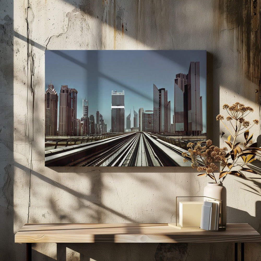 Dubai Metro | Lærredsbilleder