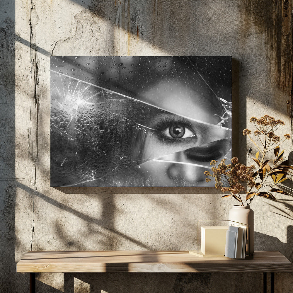 face of pieces | Canvas
