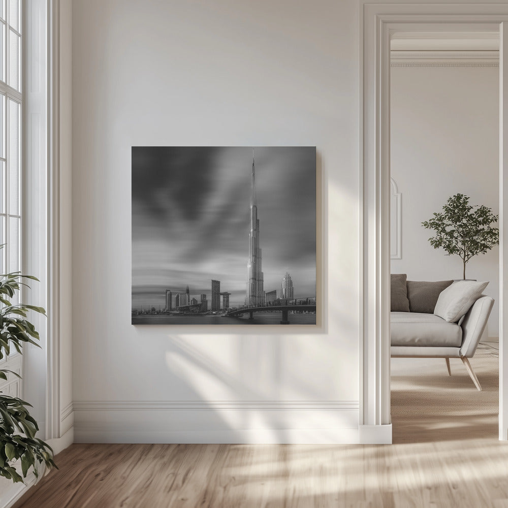 Dubai Downtown Cityscape, Dubai, UAE. | Canvas