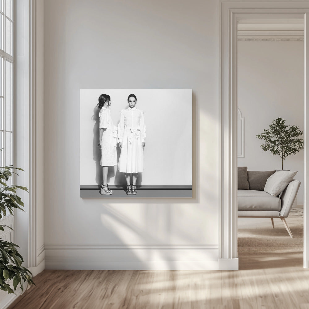zwei Modelle | Leinwand-Bilder