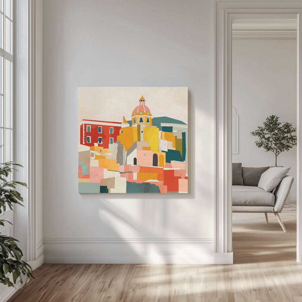 Procida Italien Kopiera | Canvas