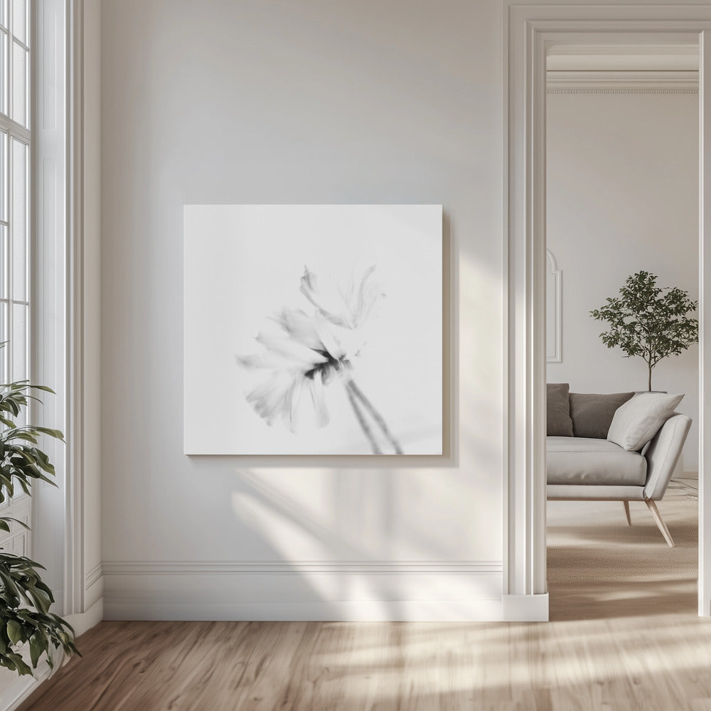 Stämningsfull blomma 2 | Canvastavla
