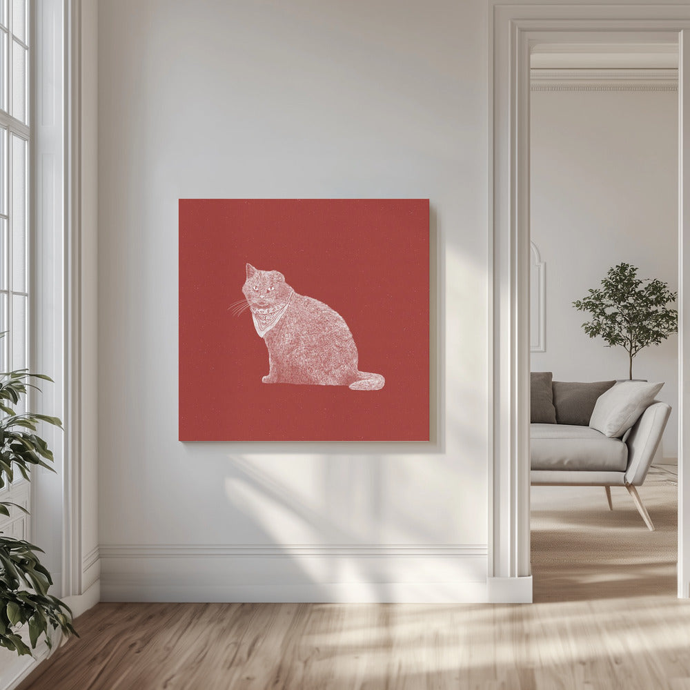 Badass Banditkatt | Canvas