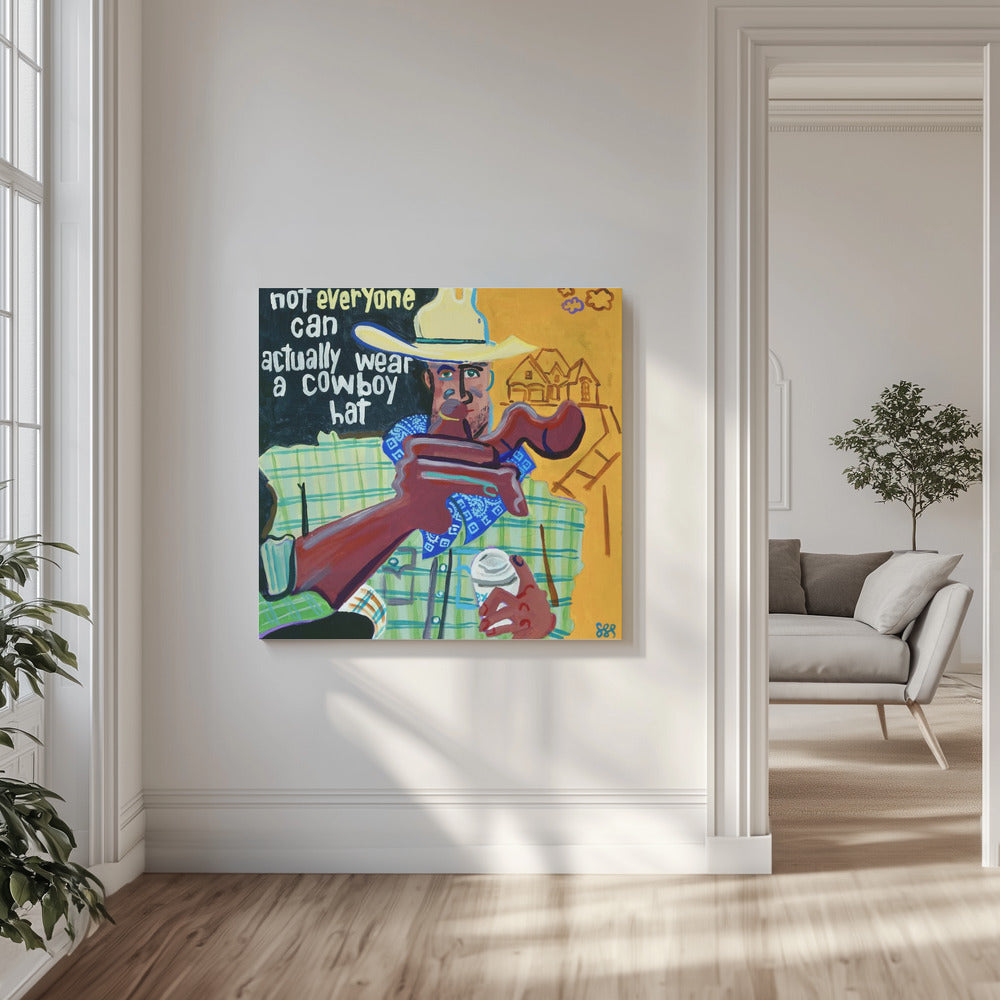 Inte alla kan faktiskt bära en cowboyhatt | Canvas