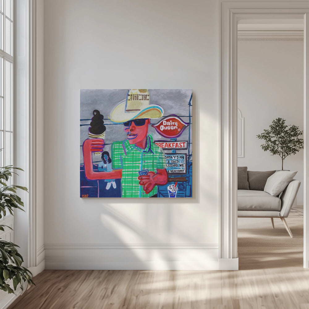 Stor doppkon | Canvas