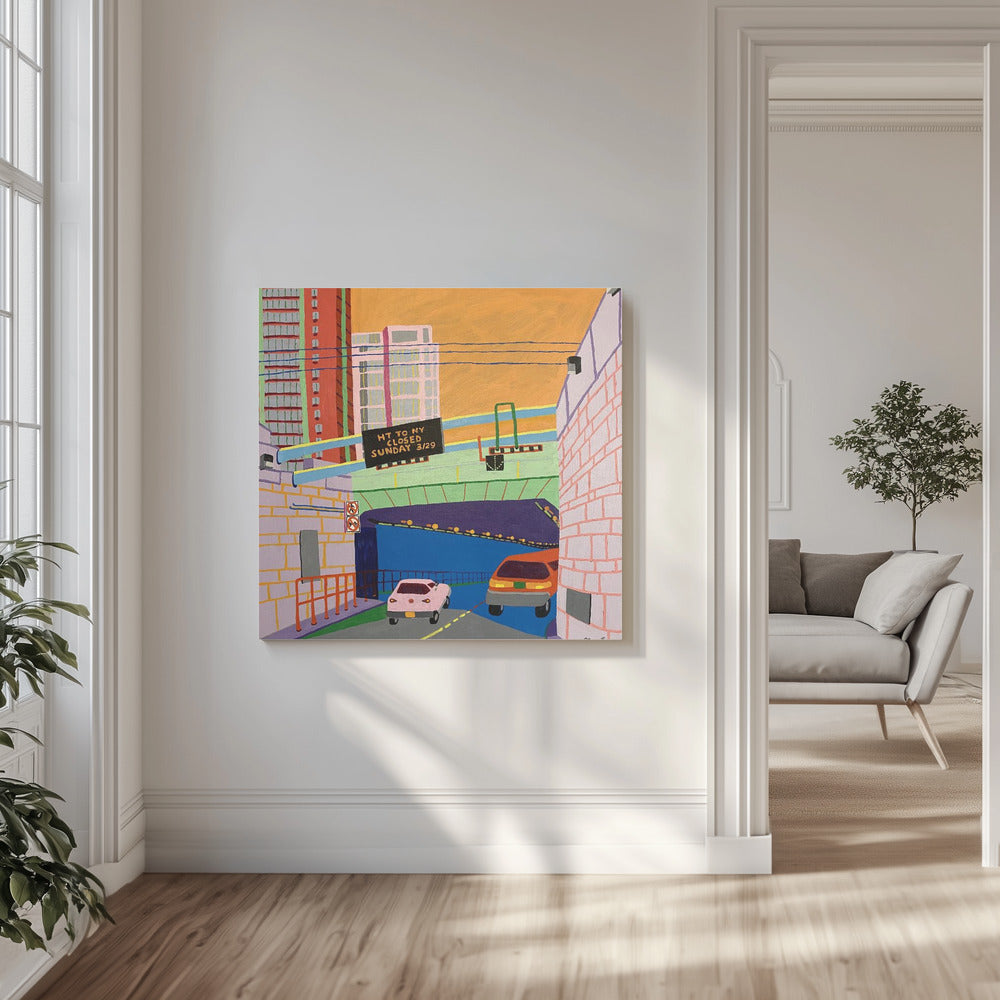 Hollandtunnelns ingång | Canvas