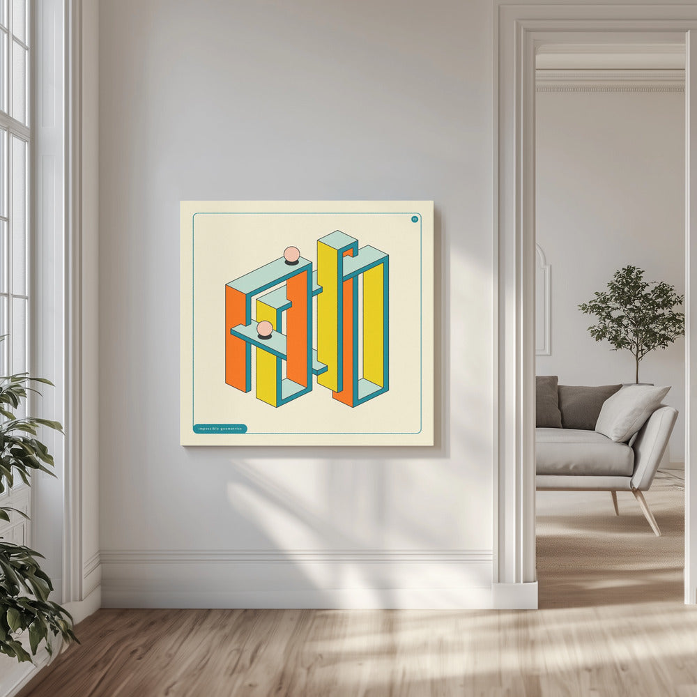 Omöjliga geometrier 23 | Canvas