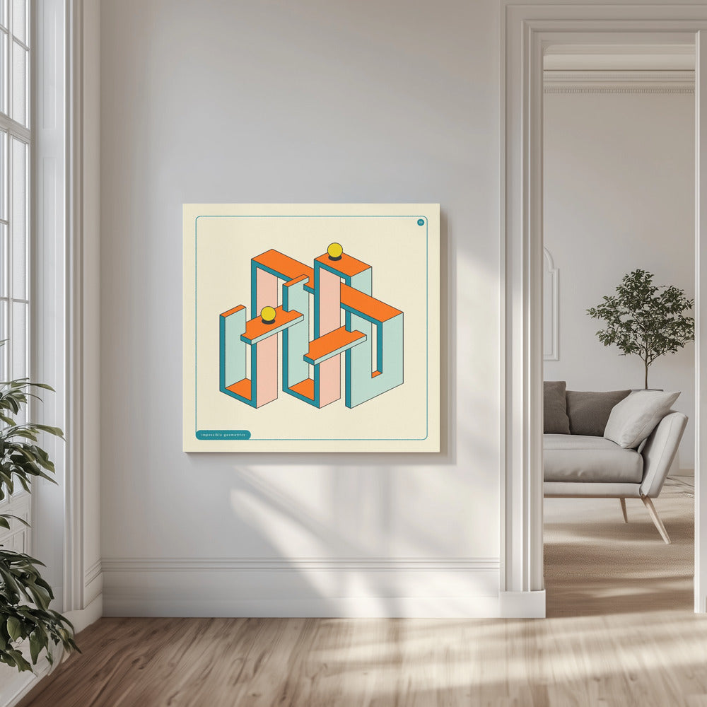 Omöjliga geometrier 30 | Canvas