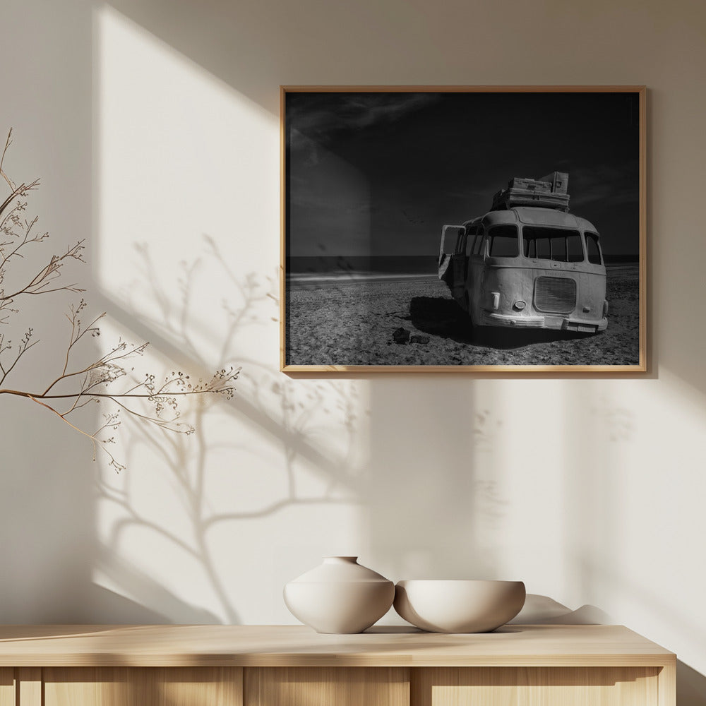 Strandad buss | Affisch