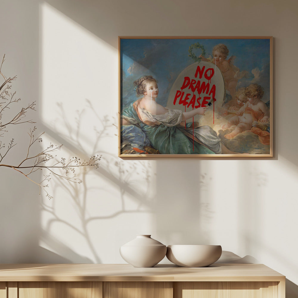 Kein Drama | Poster - Kunstdruck