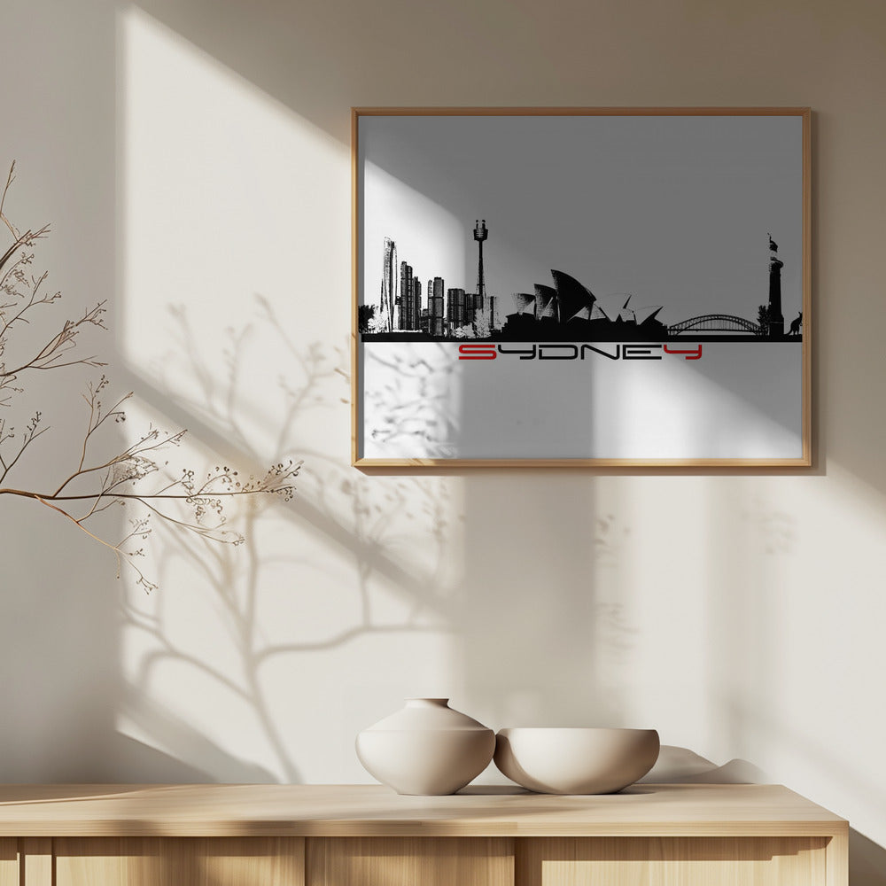 Sydney Australia Skyline City Art (1) | Poster