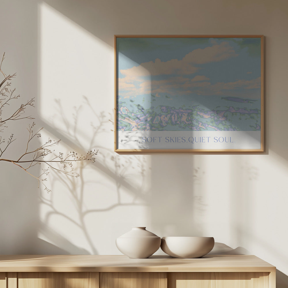 Ruhige Horizontstimmung | Poster