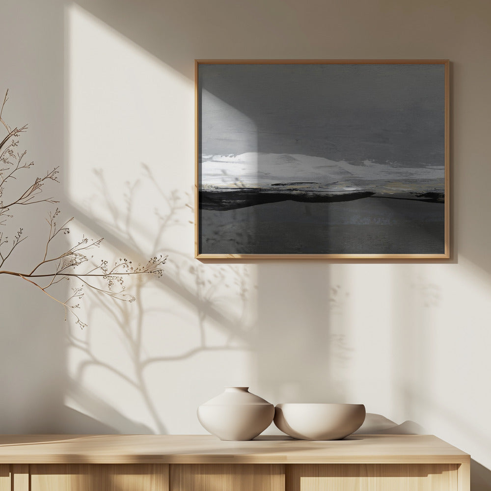 Silent Horizon Over a Calm Sea | Poster