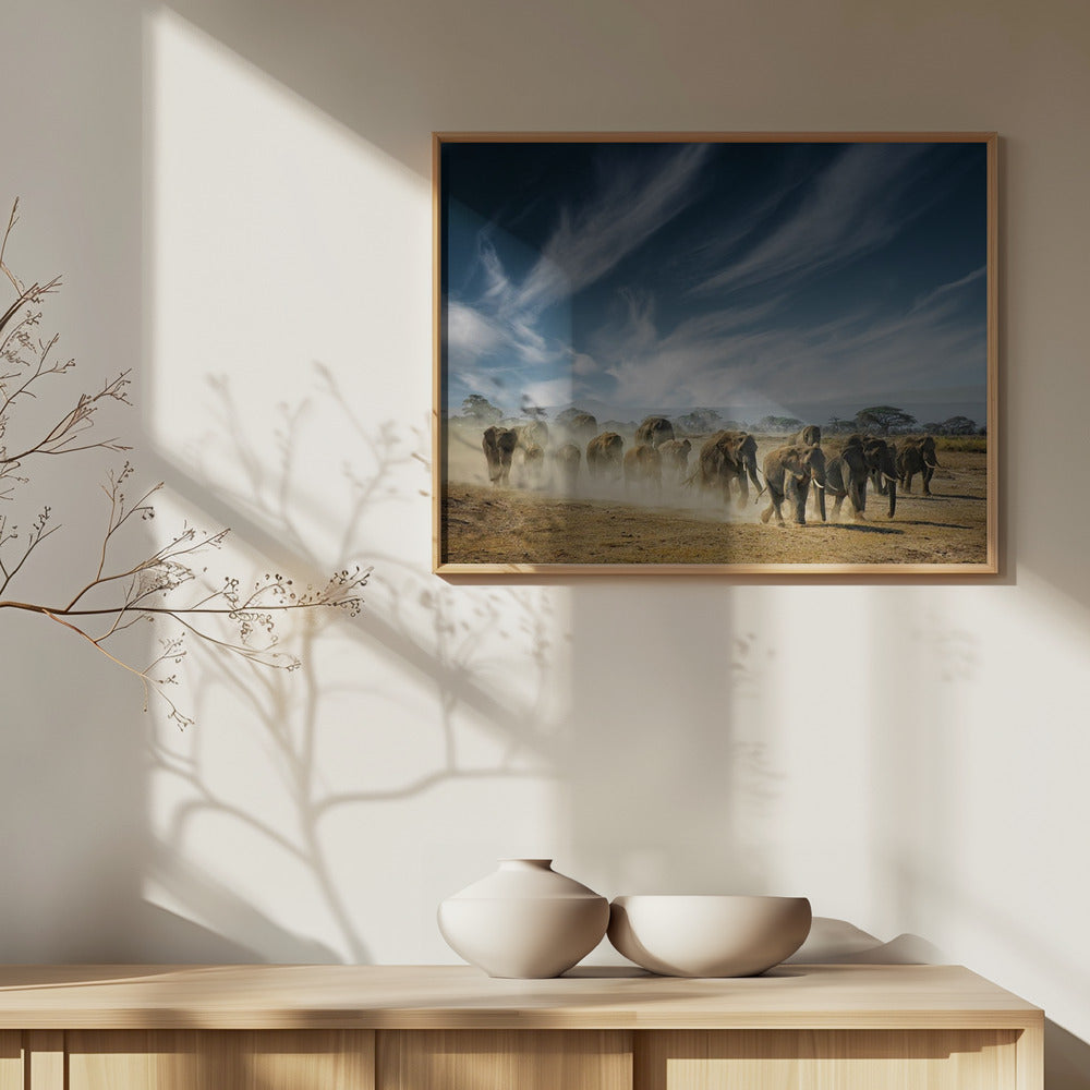 Ett mycket långt tänkande | Poster