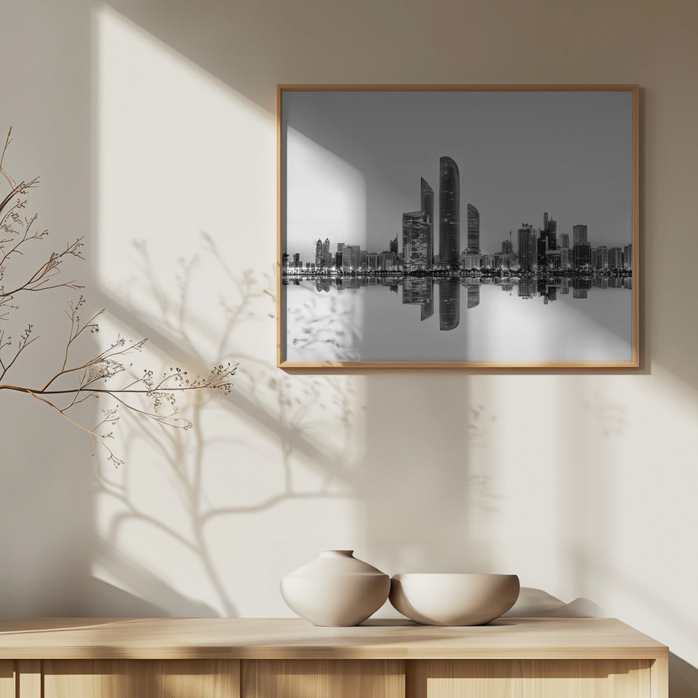 Abu Dhabi Urban Reflection | Poster