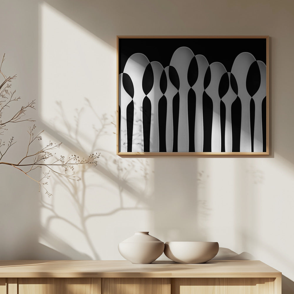 Skedar Abstrakt: Skog | Poster