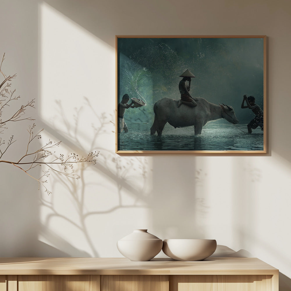 Vattenbuffel | Poster
