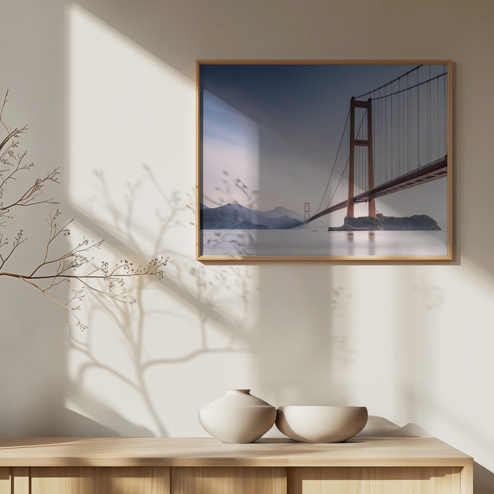 Xihou Bridge & Moon Bay | Affisch