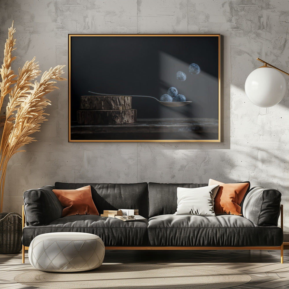 Blaubeeren | Poster - Kunstdruck