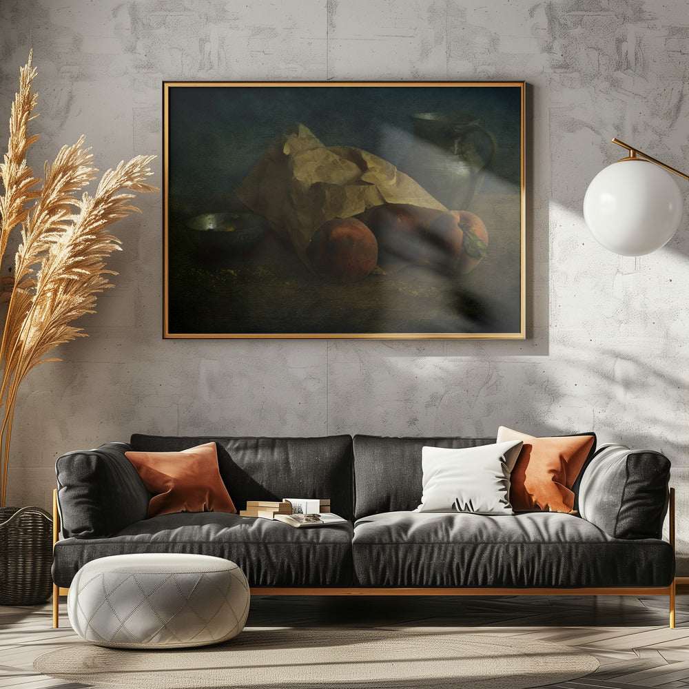 Pfirsiche | Poster - Kunstdruck