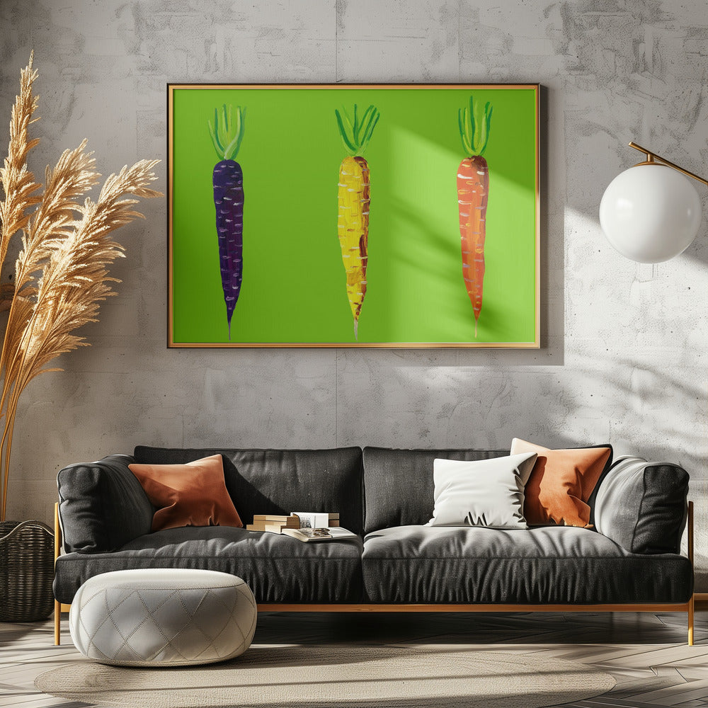 Karotten | Poster - Kunstdruck