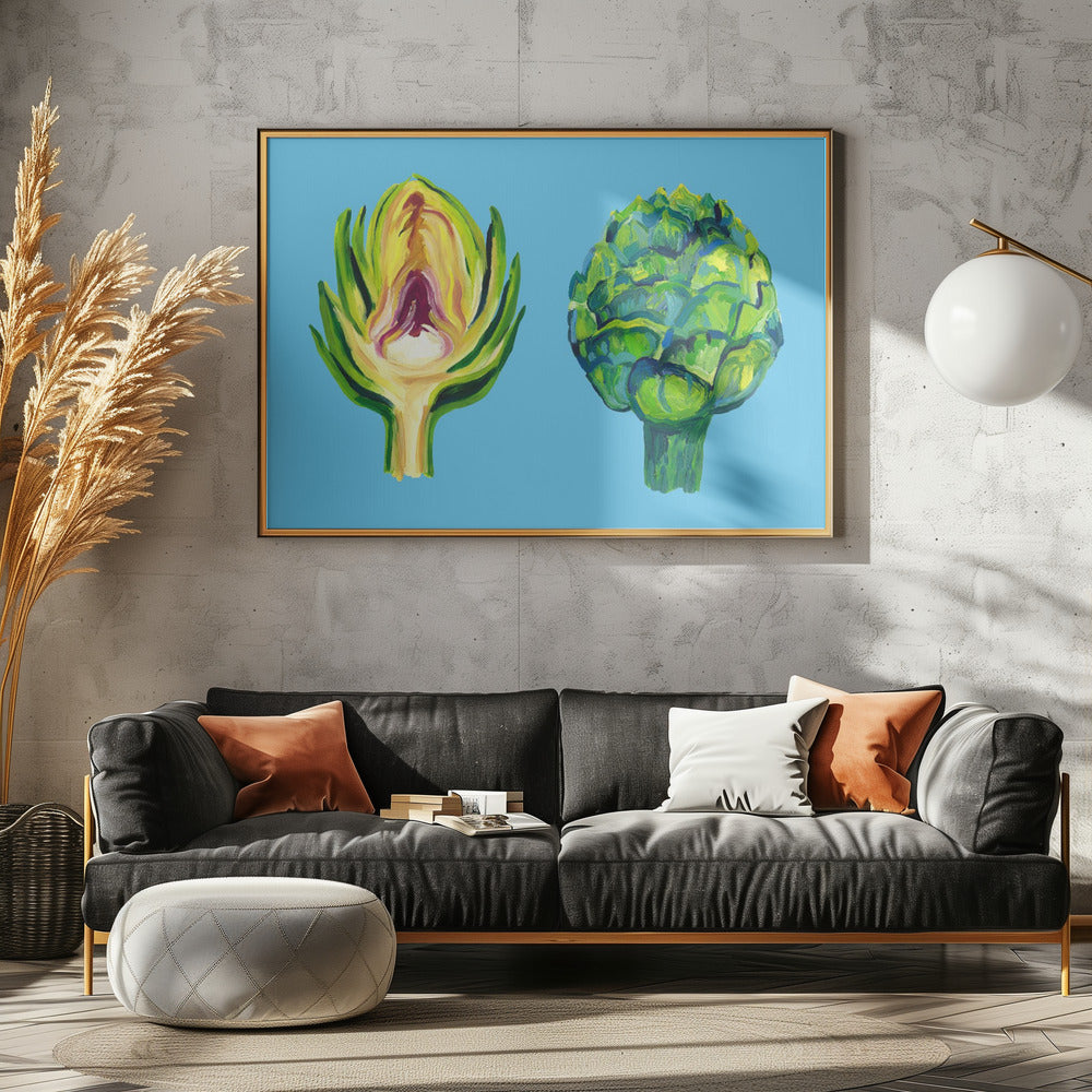 Artischocken | Poster - Kunstdruck