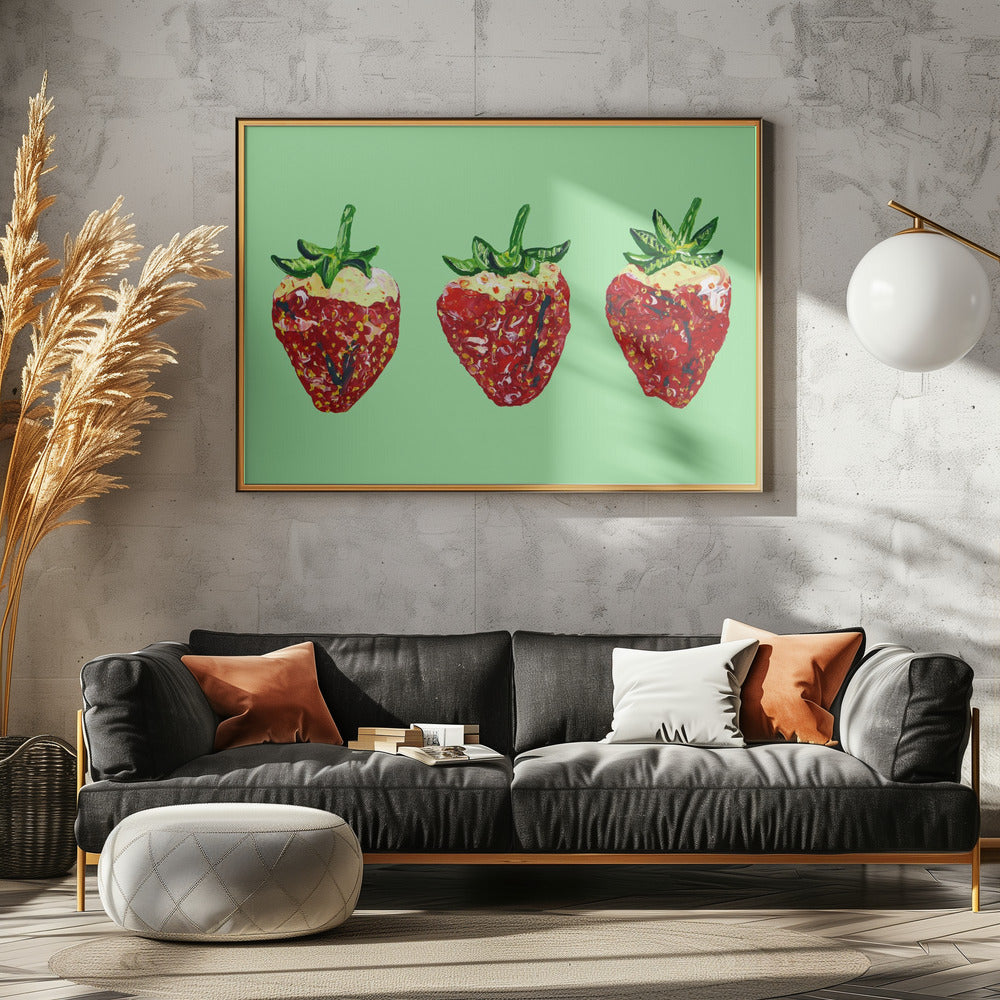 Erdbeeren | Poster - Kunstdruck