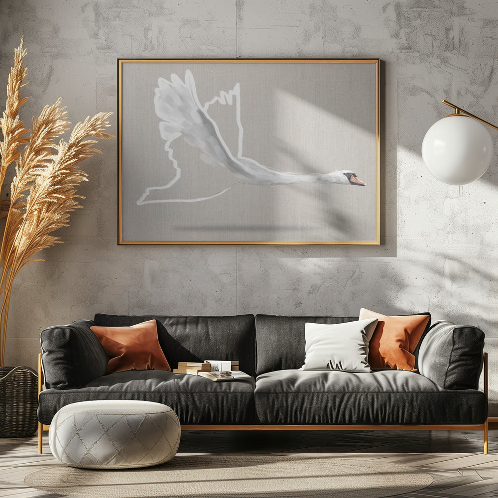 Den bevingade (canvas) | Poster