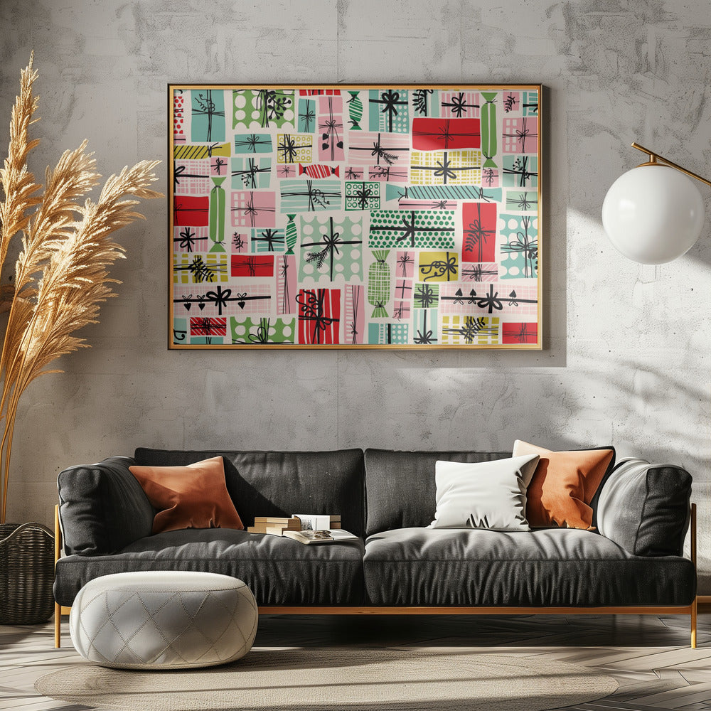 Favorite gift wrapped pattern | Poster